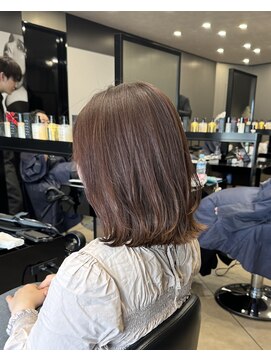 ハルキ ミナト ジャパン オオサカ(HARUKI MINATO japan OSAKA) 外ハネボブ 20代30代40代ヘア 小顔 大阪ボブ 梅田