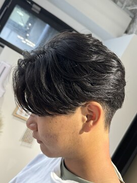 バース 梅田中崎町店(BIRTH) ニュアンスパーマフェザーパーマダウンパーマセンターパート