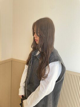 ラヴィズム 松崎店(LUVISM) 髪質改善/セミロング/コテ巻き/ベージュ新潟東区松崎