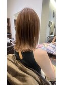 切りっぱなしボブ