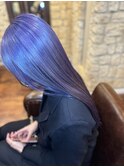 バイオレットカラー／パープルカラー/ブリーチあり/10代20代