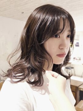 ボコカ(bococa) 【macana指名】ヘーゼルブラウン ミディアムレイヤー