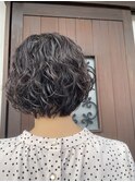 ミディアムパーマスタイル