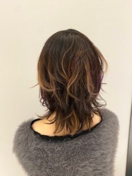 資生堂シンボリックサロン・アルベール ミディアムウルフ