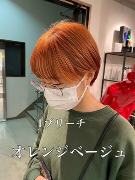 シャンプーボーイ セントラル 博多(SHAMPOO BOY central) ショート/ショートボブ/ハイライト/切りっぱなし/博多