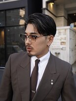 インフィニス 恵比寿(Infinis) ハーフバックハイライトスパイラルパーマ波巻きパーマ