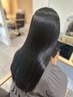 【期間限定】カット+やわらかプレミアム縮毛矯正　16980円