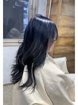 ジーナ(XENA) ケアブリーチ1回で叶う韓国風ワンホンネイビーブルー!