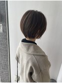 丸みショートボブ