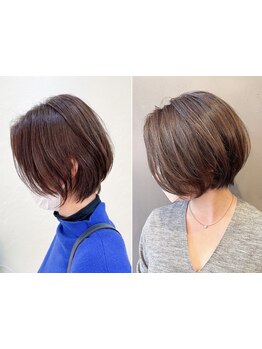 白髪染めのカラーダメージが気になる方にオススメ◎気になりはじめのファーストグレイにも♪[下総中山]