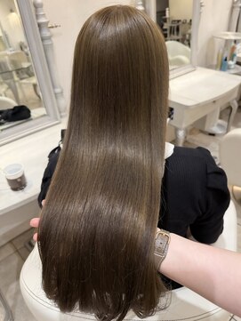 ザックラフィネ(ZACC raffine) オリーブベージュ/ブリーチあり/オリーブ