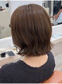 ボブ　デジタルパーマ　艶　