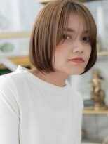 カバーヘア ブリス 北浦和(COVER HAIR bliss)&nbsp;■美髪ヘーゼルグレージュ切りっぱなしボブ52-3北浦和30代40代