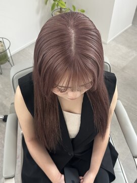 レアル 心斎橋 大阪(REAL) ミルクティーピンク