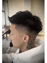 ストゥー(StueW.)&nbsp;メンズショート×スキンフェード