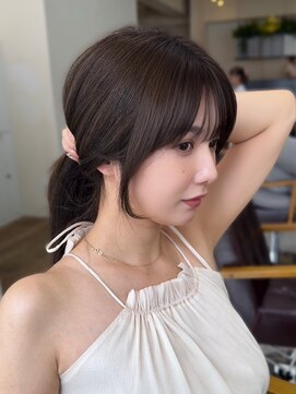 コート 表参道(Cote) 美髪レイヤーカット/顔まわりレイヤー/ロングレイヤ 一/前髪
