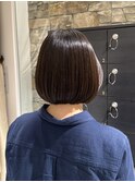 ツヤっとまとまるボブスタイル