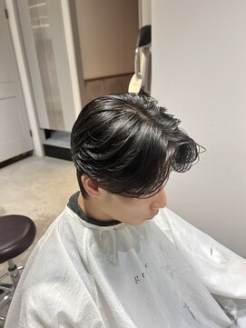 グラスバイネオリーブ 大倉山駅前店(grace by neolive) センターパート/ニュアンスセンターパート/シースルーマッシュ