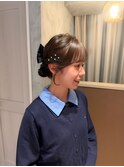 【梅田】ベージュカラー/ヘアセット
