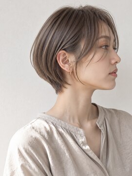 ヘイ 松本店(HEY) 【HEY 松本】丸みコンパクトショートボブ×柔らかアッシュ