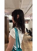 レイヤーパーマ ロングパーマ ウルフカット