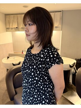 ニコフクオカヘアーメイク(NIKO Fukuoka Hair Make) ハッシュレイヤー/ハッシュカット/アッシュブラウン