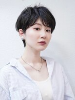 ハウスアンドヘアーワークス(House&Hair works) 前髪長め 大人小顔ショート 30代40代50代 藤沢