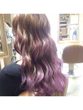 サロンドミルク 原宿(salon de MiLK) 【サロンドミルク原宿】パープルグラデーション