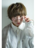 ナチュラル マッシュ ショートボブ