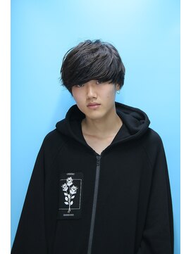 アレンヘアー 帯広店(ALLEN hair) 暗髪×ネープレスマッシュ