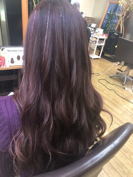 ヘアー ワンアビル(Hair One Abile) ヘアティンセル＆レッドバイオレッド☆