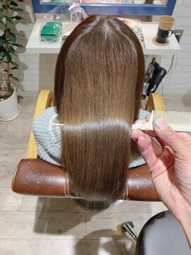 リオールヘア 北千住(LIOR.HAIR) ベージュブラウンカラー