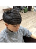 マッシュ風ショートヘア