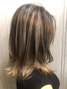 アクアライム(Aqua Lime) ハイライトスタイル