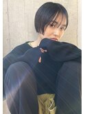 【志岐英恵】ツヤツヤ黒髪モードショート!