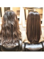 リアン(Lien)&nbsp;『髪質改善』ストレートエステ（縮毛矯正）（リタッチ可）