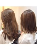 『髪質改善』ストレートエステ（縮毛矯正）（リタッチ可）
