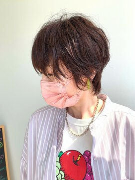 エバーグリーン(ever Green) ショート×ニュアンスパーマ