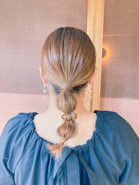 カミトヒト たまねぎヘアアレンジ