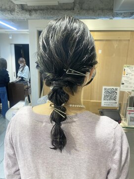 テトラ バイ ネオリーブ 横浜西口店(tetra by neolive) *玉ねぎ編みおろしアレンジ*