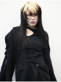 #大人ガーリー#ダークアッシュ#ミディアムレイヤーカット