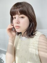 レジュアル(RESSUAL)&nbsp;大人可愛いミディアムボブ　外ハネボブ