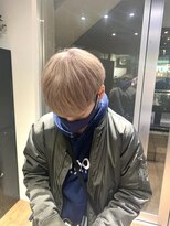 アルカナ 明治神宮前原宿(ARCANA)&nbsp;束感ショート　波巻き　ハイライト マッシュパーマ