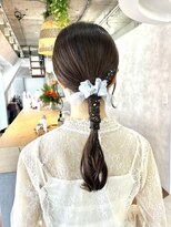 サンルーム(SUN room)&nbsp;【手ぶらでok~飾り付き】タイトリボンアレンジ　satsuki