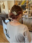 お呼ばれヘアアレンジ♪