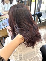シエルバイアフロート(ciel by afloat)&nbsp;〈藤間〉ブリーチなし/チェリーピンク/ダブルカラー/韓国ヘア