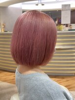 サロンドジョー(salon de joe) ケアブリーチダブルカラーインナーカラーショートボブレイヤー