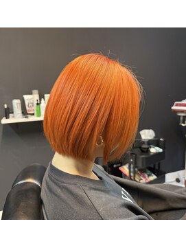 ゴースト(GHOST) オレンジ/ブリーチ/ボブ