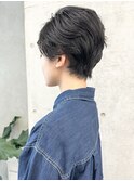ハンサムショートパーマ