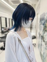 ギグスダブル 栄久屋大通店(gigs double)&nbsp;ウルフミディ/ブルーブラック